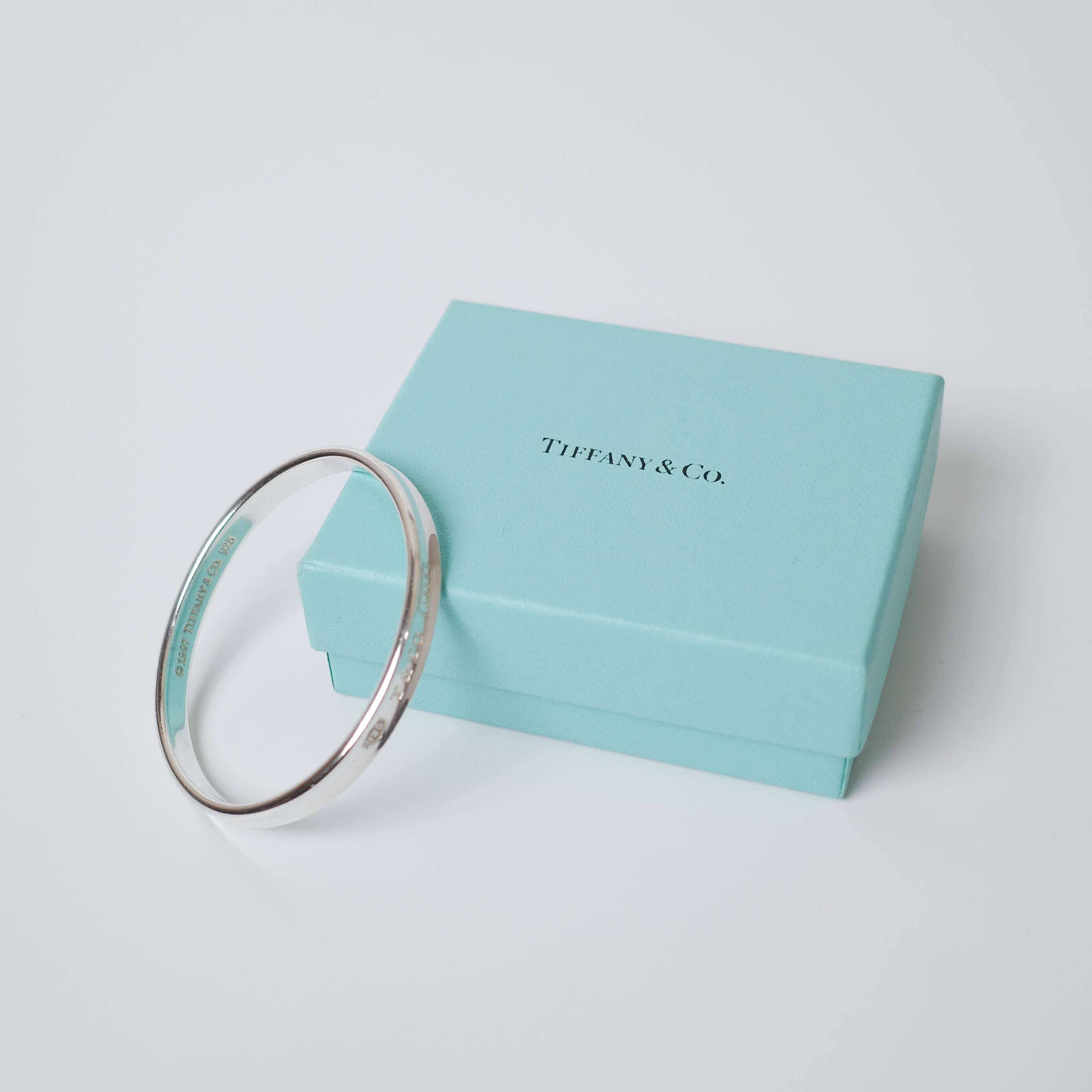 [USED] TIFFANY 90S～ 1837 SILVER BANGLE