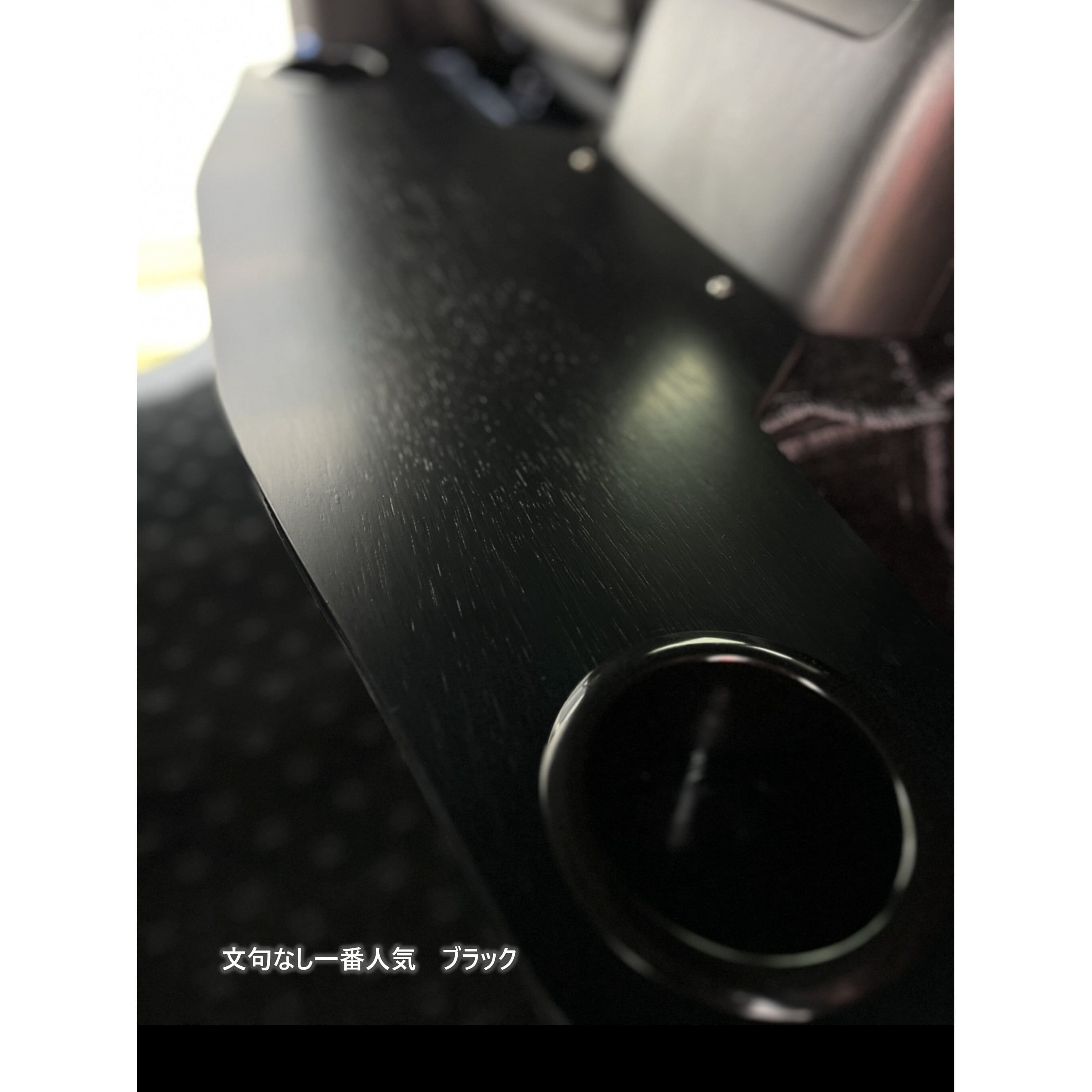 ハイエース セカンドテーブル リアドリンクホルダー ウッドカスタム