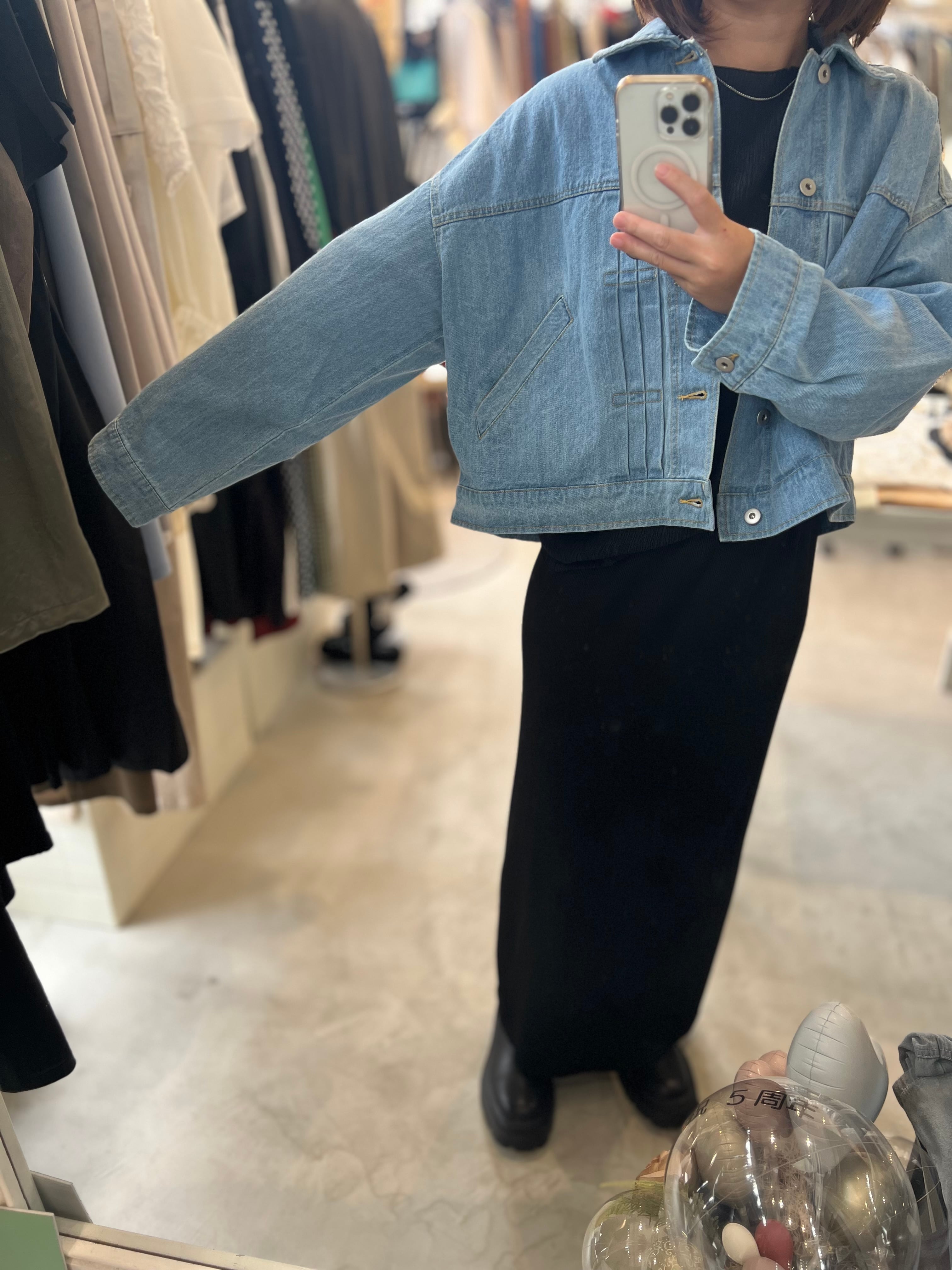 【SELECT】オーバーサイズデニムジャケット 32-0143