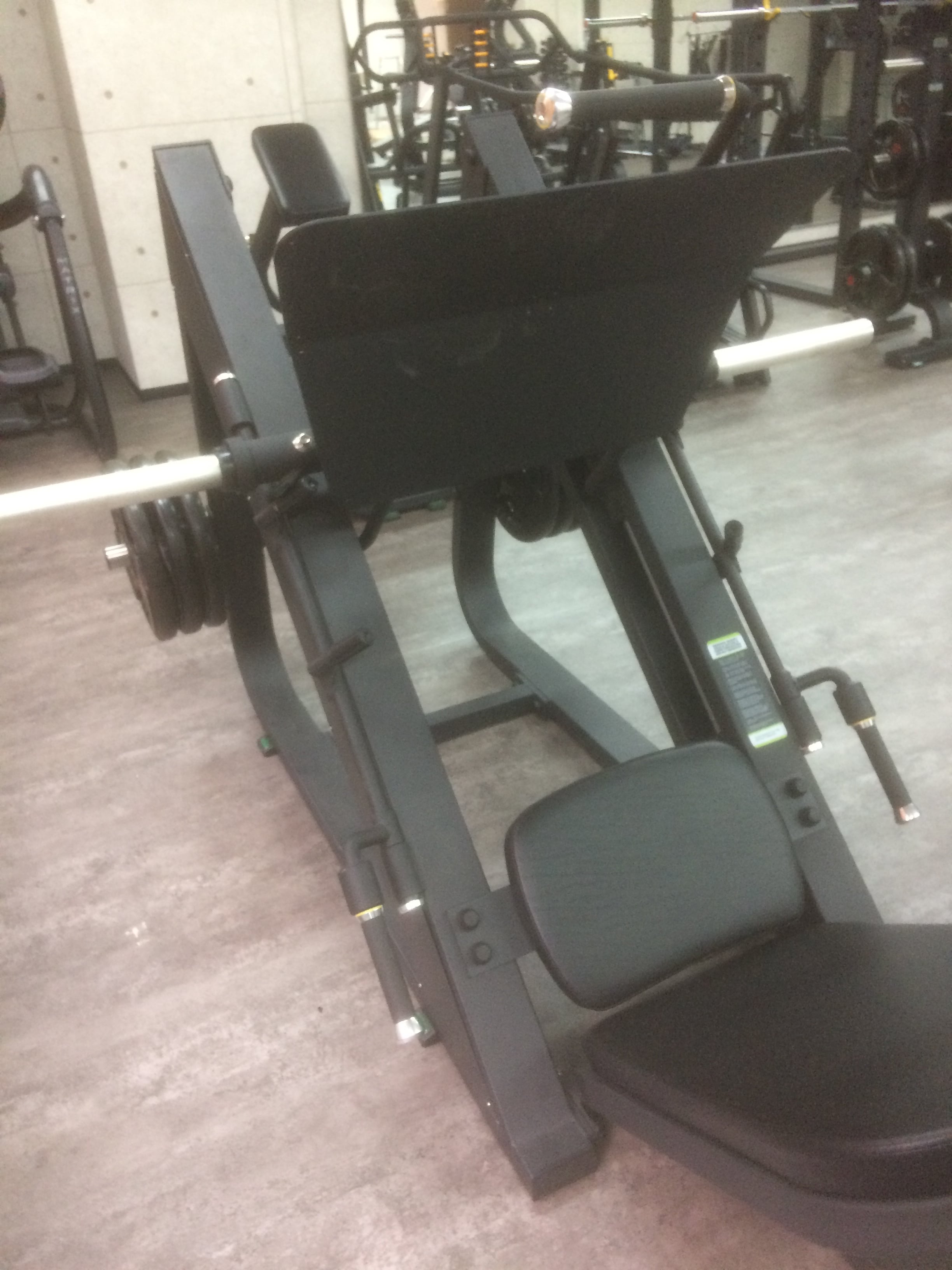 在庫処分 5万円引き レッグプレス プレートシャフト上下2本 | 筋トレ