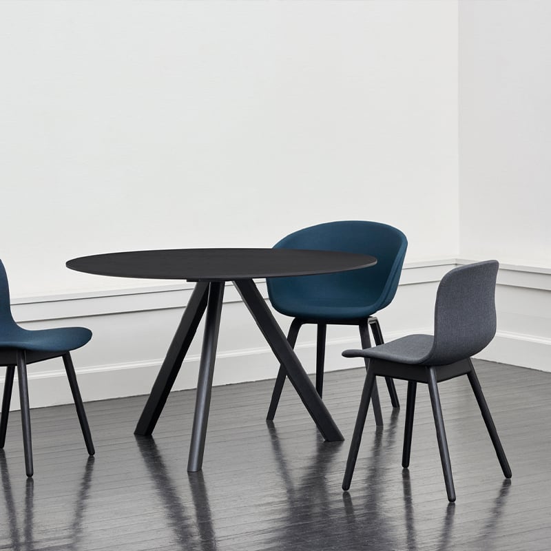 CPH 20 ROUND Φ120 x H74 White Linoleum［ HAY ］ | REAL Style