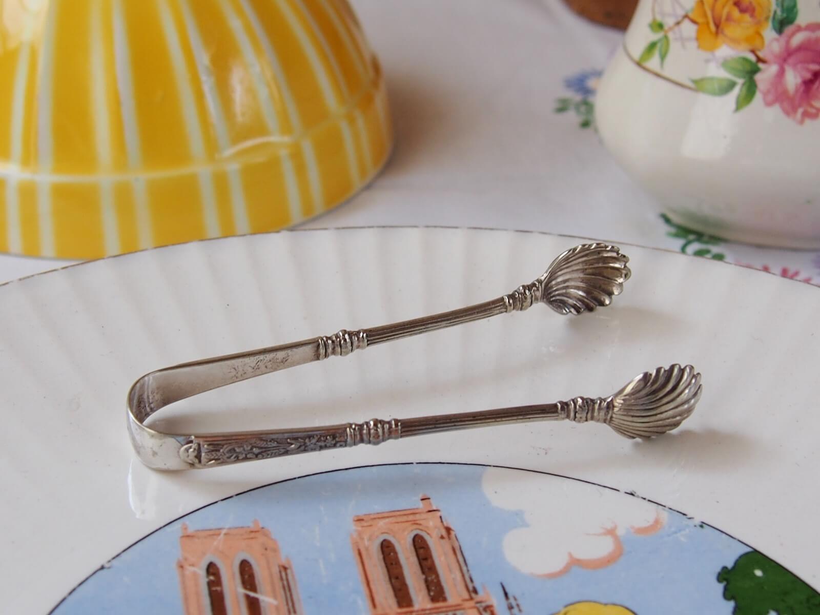 イギリスアンティーク シュガートング | Bonny Bee