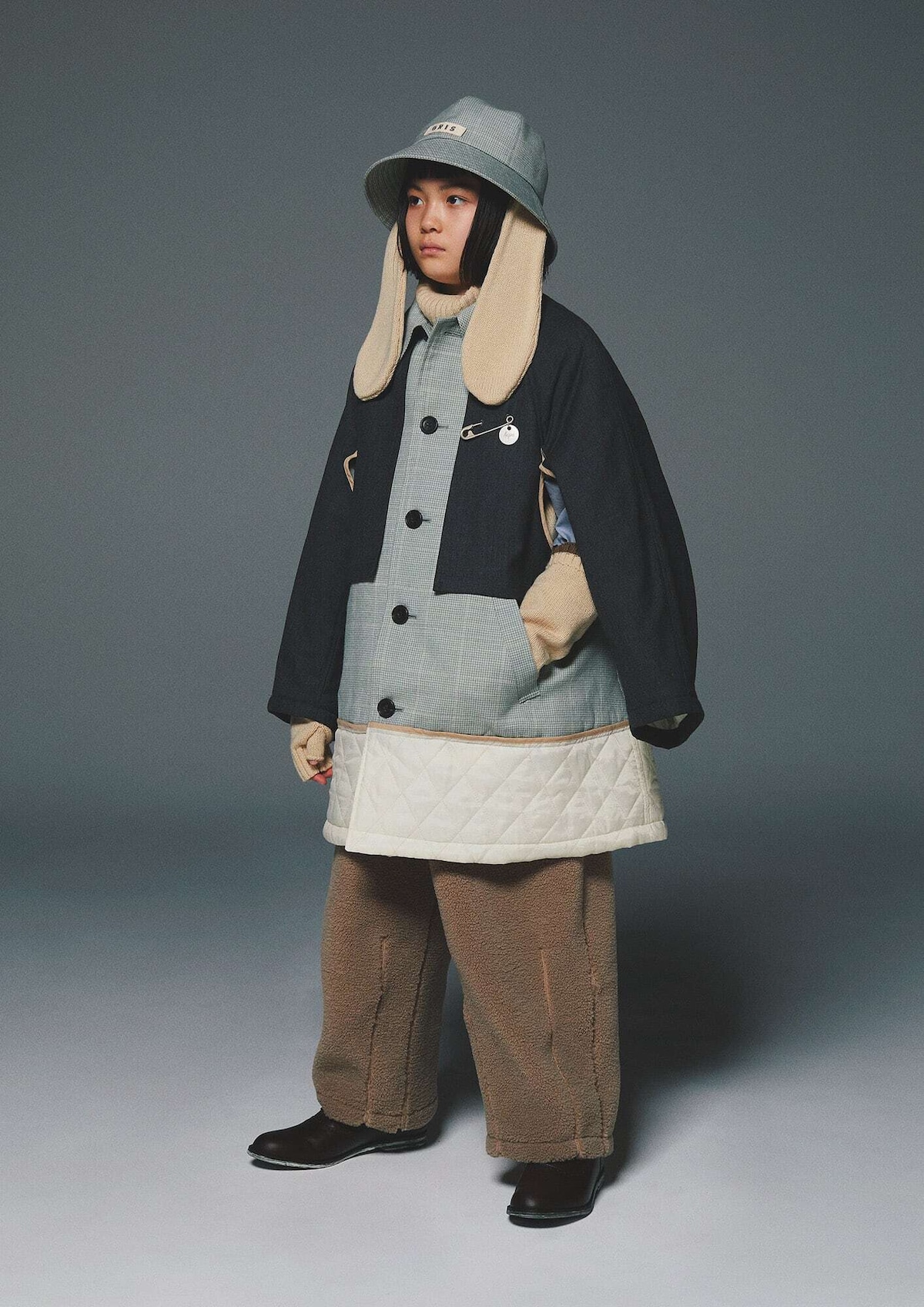 Bal Collar Coat / GR22AW-CO002 / コート / Sage Green ｛ GRIS 22AW  