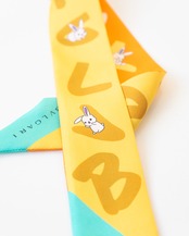 〈BVLGARI〉Twilly scarf