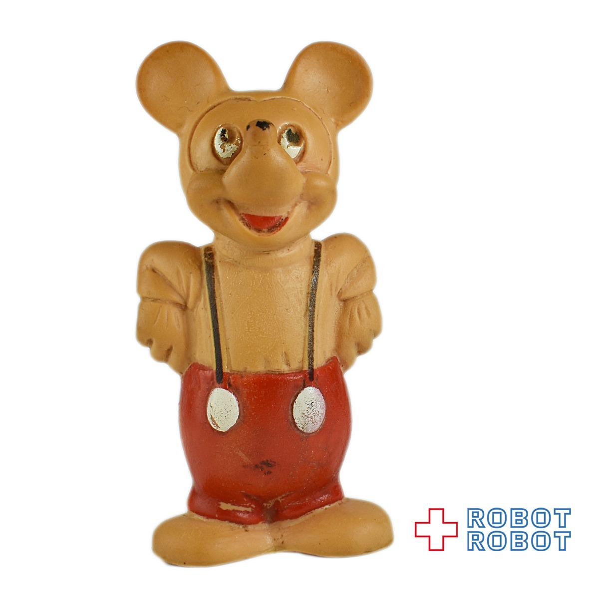 ミッキーマウス ラバードール 赤 ズボン サスペンダー | ROBOTROBOT