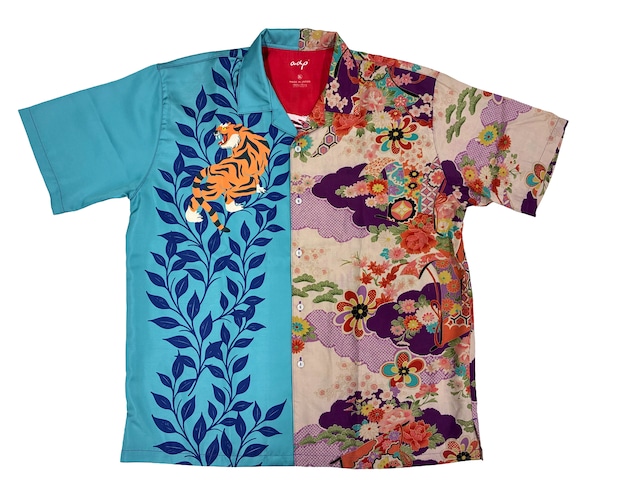 着物スタイルシャツ 3Lサイズ 702002B15 送料無料　Kimono-style shirt SIZE:3L