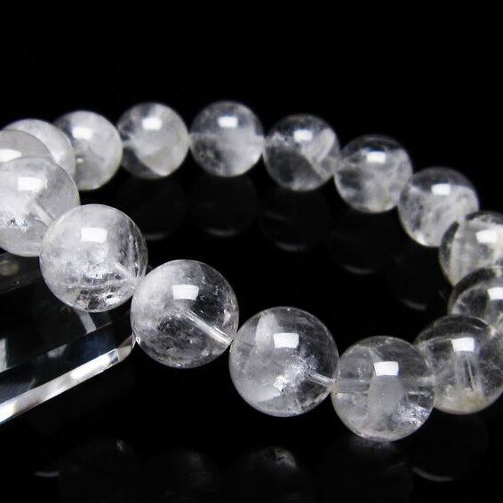 ファーデンクォーツ 水晶 ブレスレット 13mm  おまかせ便 111-22600