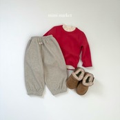 ミミマーケット / mimimarket / ピーチラッパT / 韓国子供服 / キッズ / 26winter〖取寄〗*S~L*