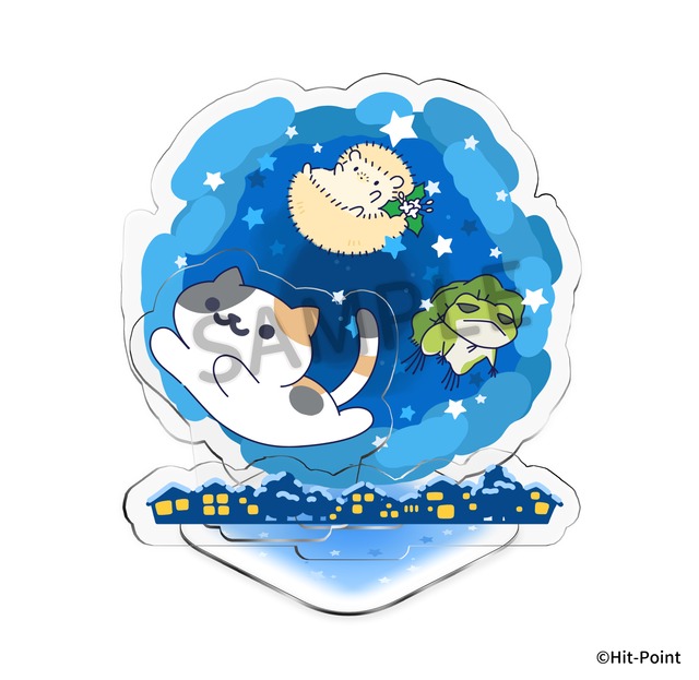 【受注生産品／あつめラボ】のんびりサマーTシャツ（ホワイト）