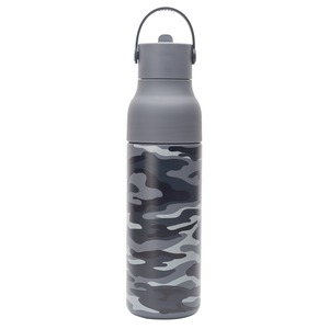 Sports Water Bottle 500ml - Grey Camo