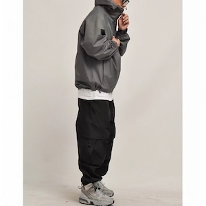 Utility prachute wide pants 1526
