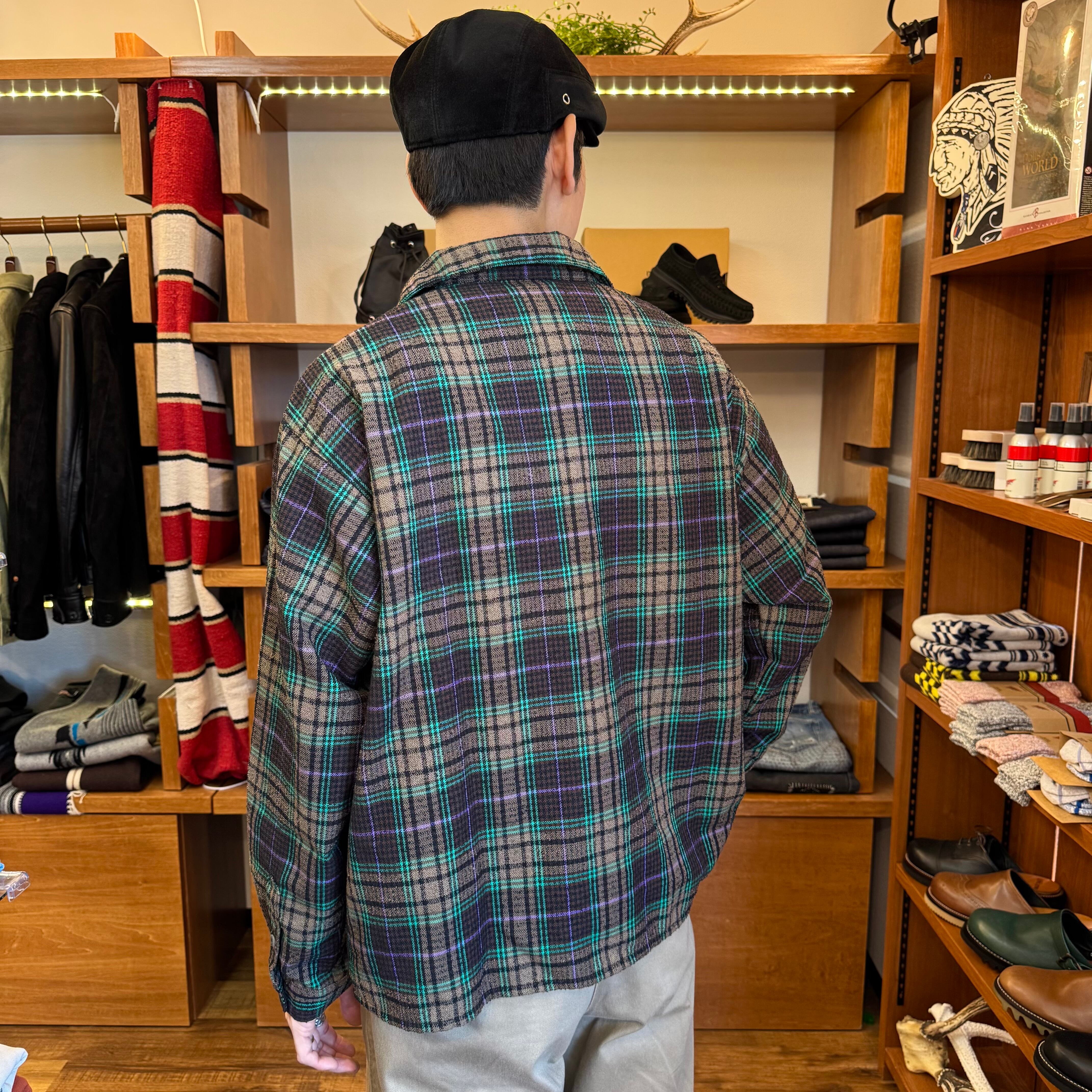 ナスングワム【Nasngwam】Live Check Jacket (green