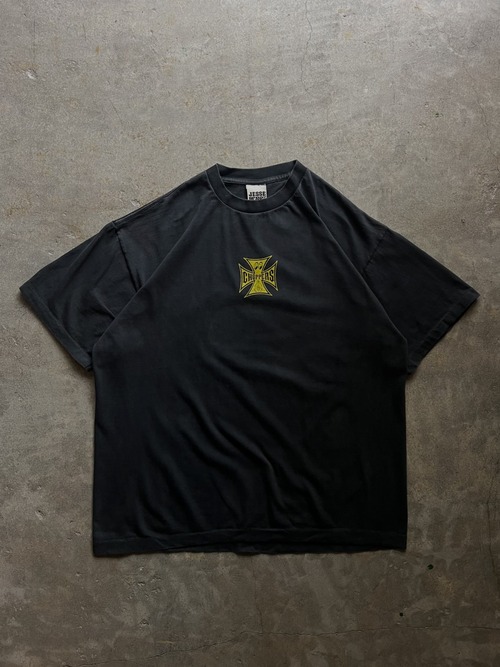 WEST COAST CHOPPERS Tシャツ USA製 両面プリント ブラック