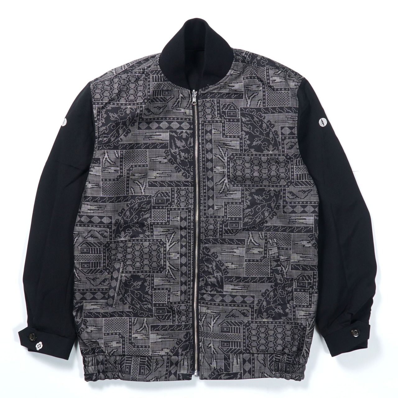 KIMONO REVERSIBLE BOMBER JACKET