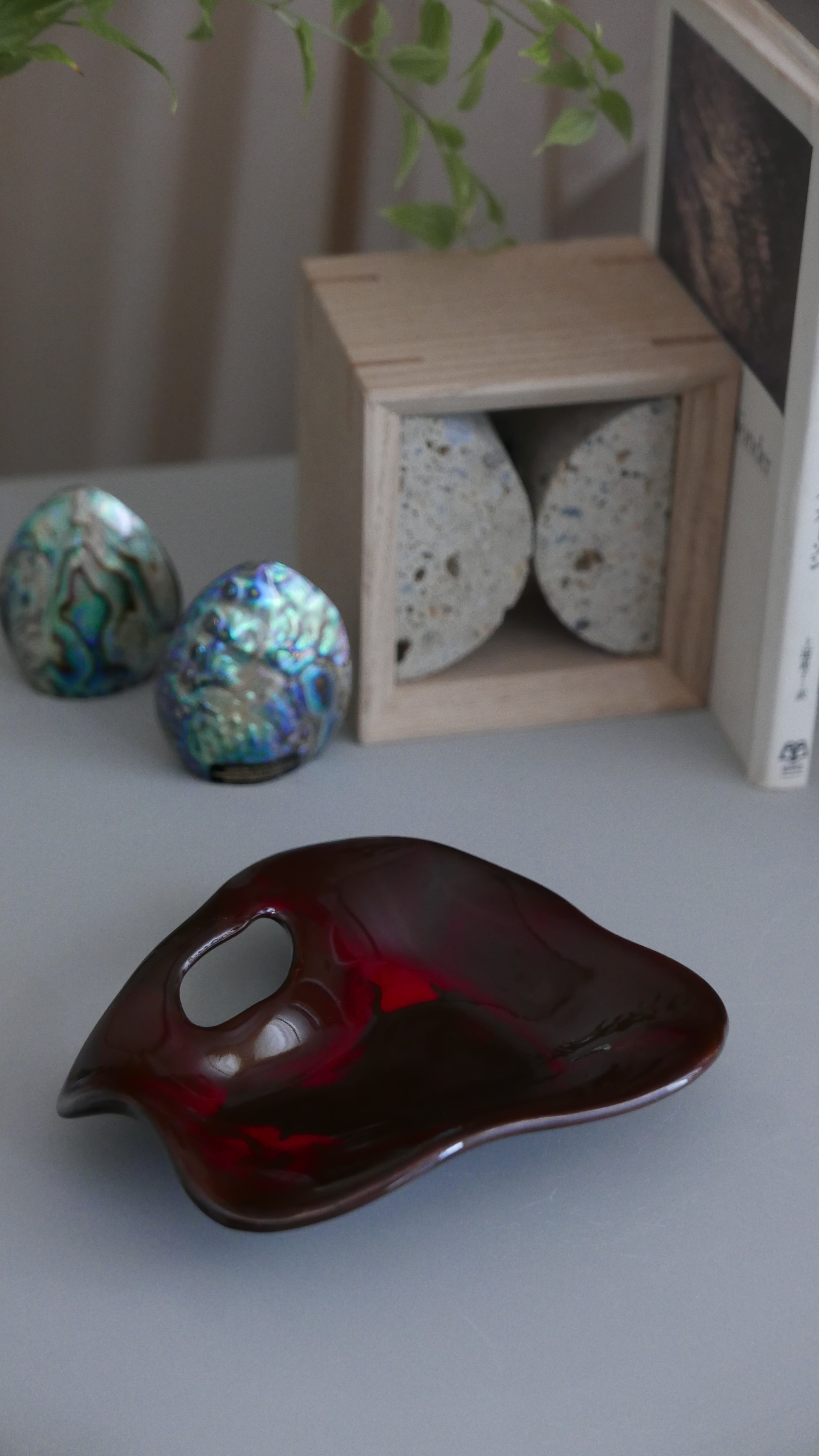 BRASIL vintage ☆ 蝶々 瑪瑙 メノウ 灰皿 アッシュトレイ BRASIL vintage ☆ 蝶々 瑪瑙 メノウ 灰皿 アッシュトレイ BRASIL