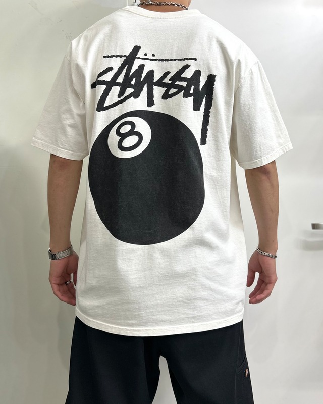 10’s stussy Design Tee “ 8 Ball ”【Roots店】