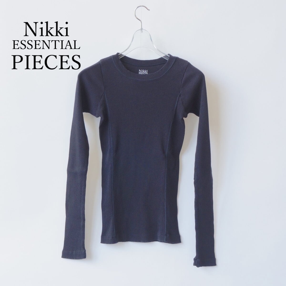 Nikki Nikki ESSENTIAL PIECES ポロニット size3 ESSENTIAL PIECES 