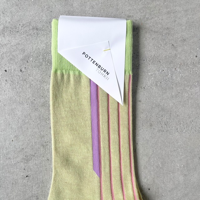 POTTENBURN TOHKII / stripe socks