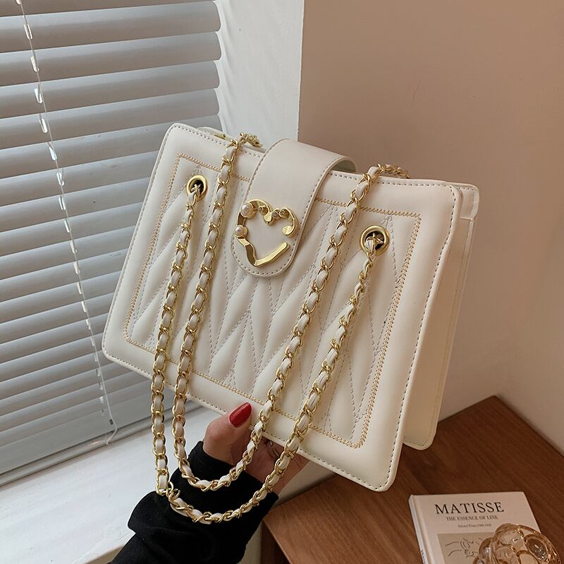 ホワイトチェーン サマー 夏物 トートバッグ Tiancai_Wing_Bag75439828905