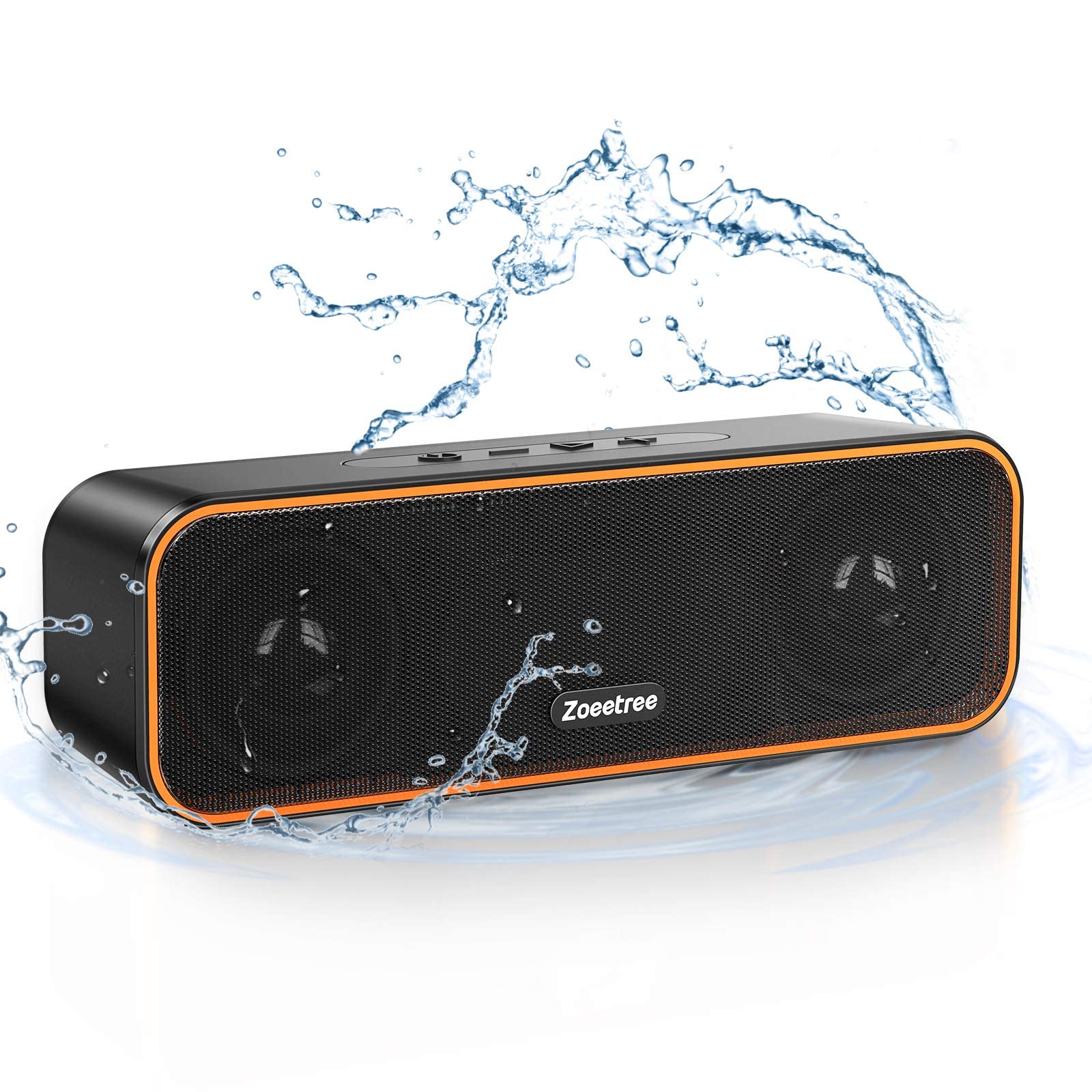 Ortizan Bluetooth スピーカー 防水IPX7でワイヤレス 30時間連続再生