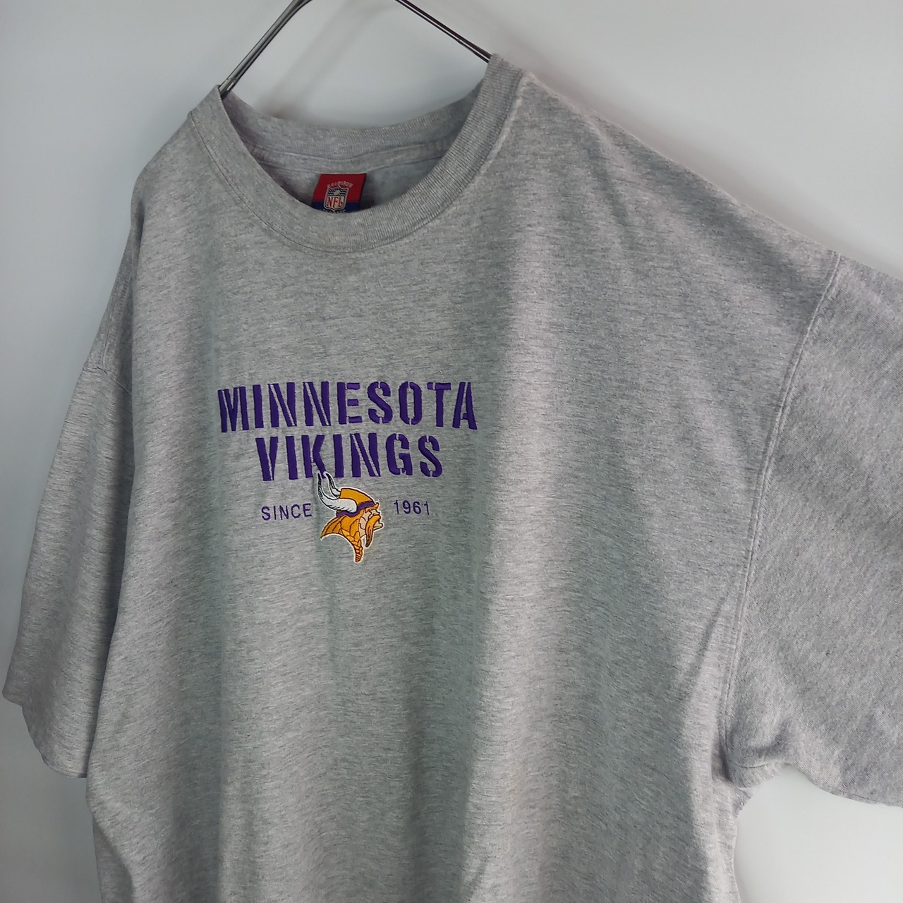 リーボック　NFL CLASSIC　クルーネック　Tシャツ　バイキングス　XL