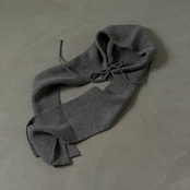 【予約:9月上旬入荷予定】バラクラバフードマフラー/グレー