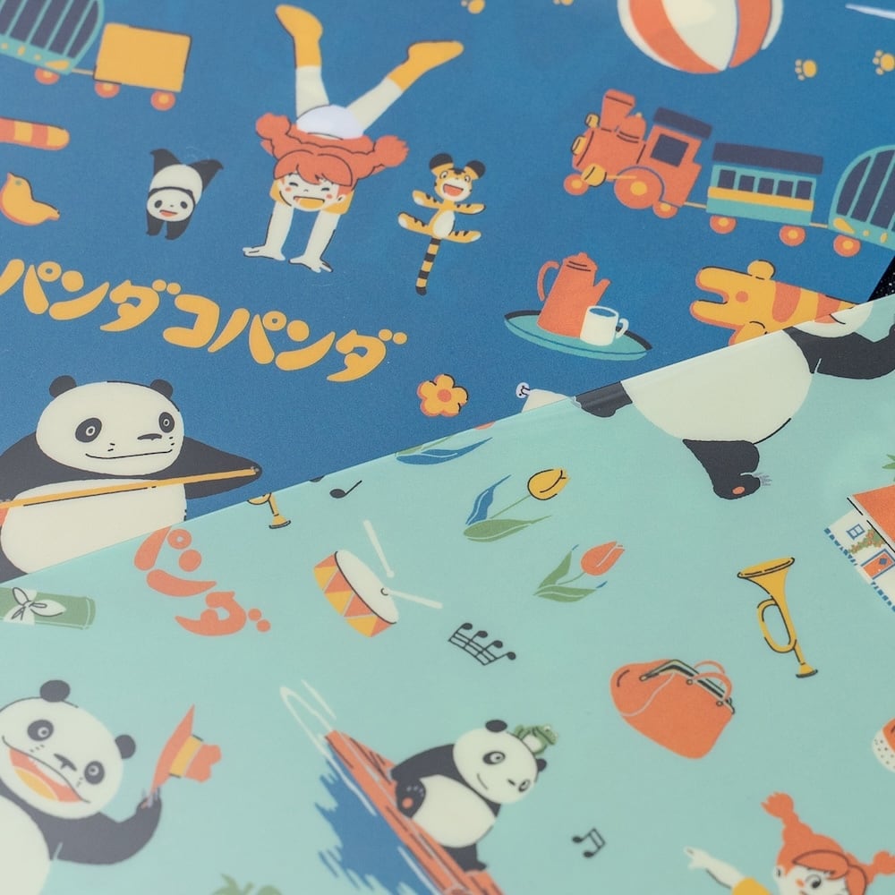 パンダ子 様 2点おまとめページ♡ありがとうございます パンダコパンダ A4クリアファイル 雨ふりサーカス（5432） | すすのこ