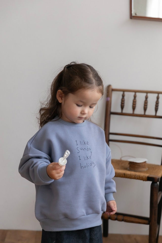 《予約》送料無料【oatmeal】Like Sweatshirt