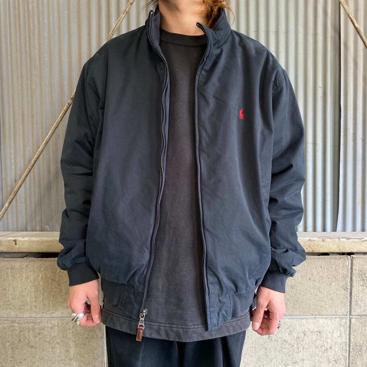 Polo by Ralph Lauren ブラック ジャケット XL フリース レディース] ラルフローレン オーバーサイズ フリースパイルライナー