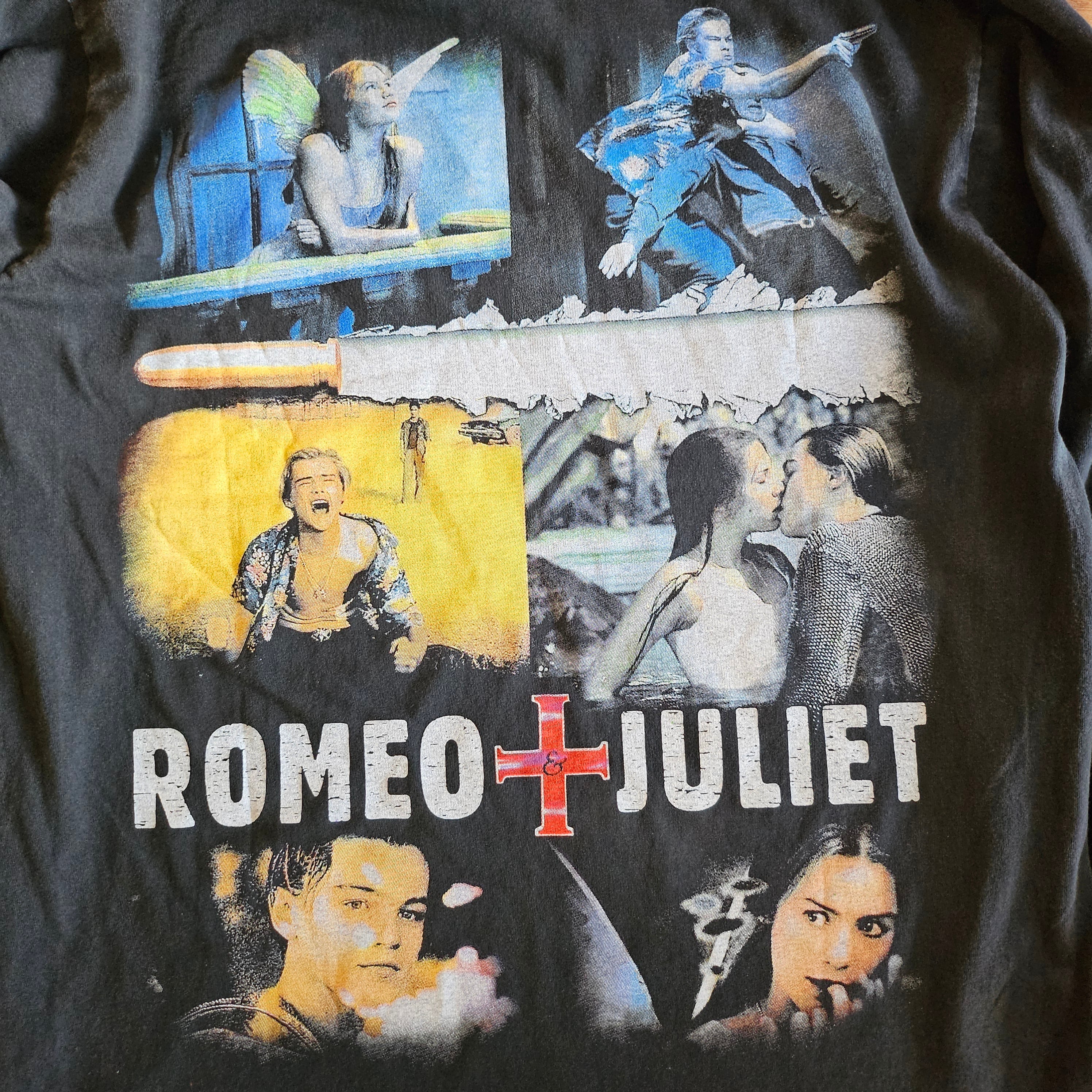 新品 ロミオとジュリエット ロンT ロングTシャツ XL 映画 古着ヴィンテージ 映画】ロミオとジュリエット ロンT | Cartman's Shop