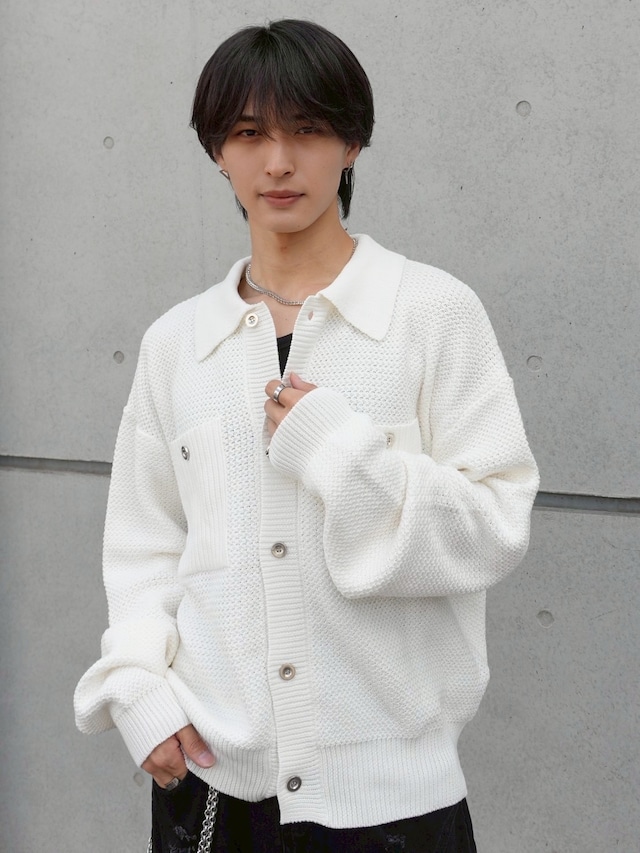 【ALUDE SELECT】classic pocket knit(3color)