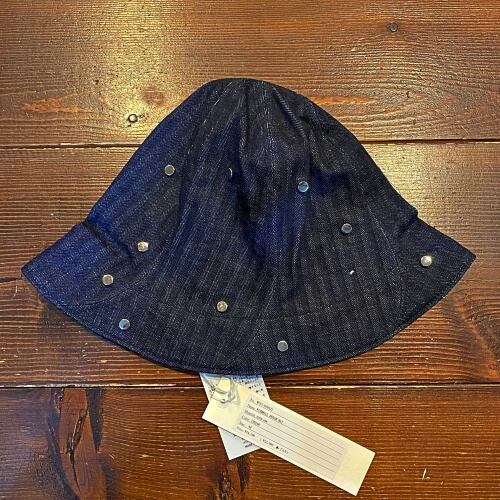 MASU エムエーエスユー 22SS WINDMILL DENIM HAT デニムスタッズハット インディゴ 【代官山k10】 |  ブランド古着Brooch powered by BASE