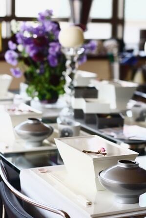 平椀 シルバー nanamiyazawaxyamakaシリーズ | 雅 －gakura_Styleー 蔵