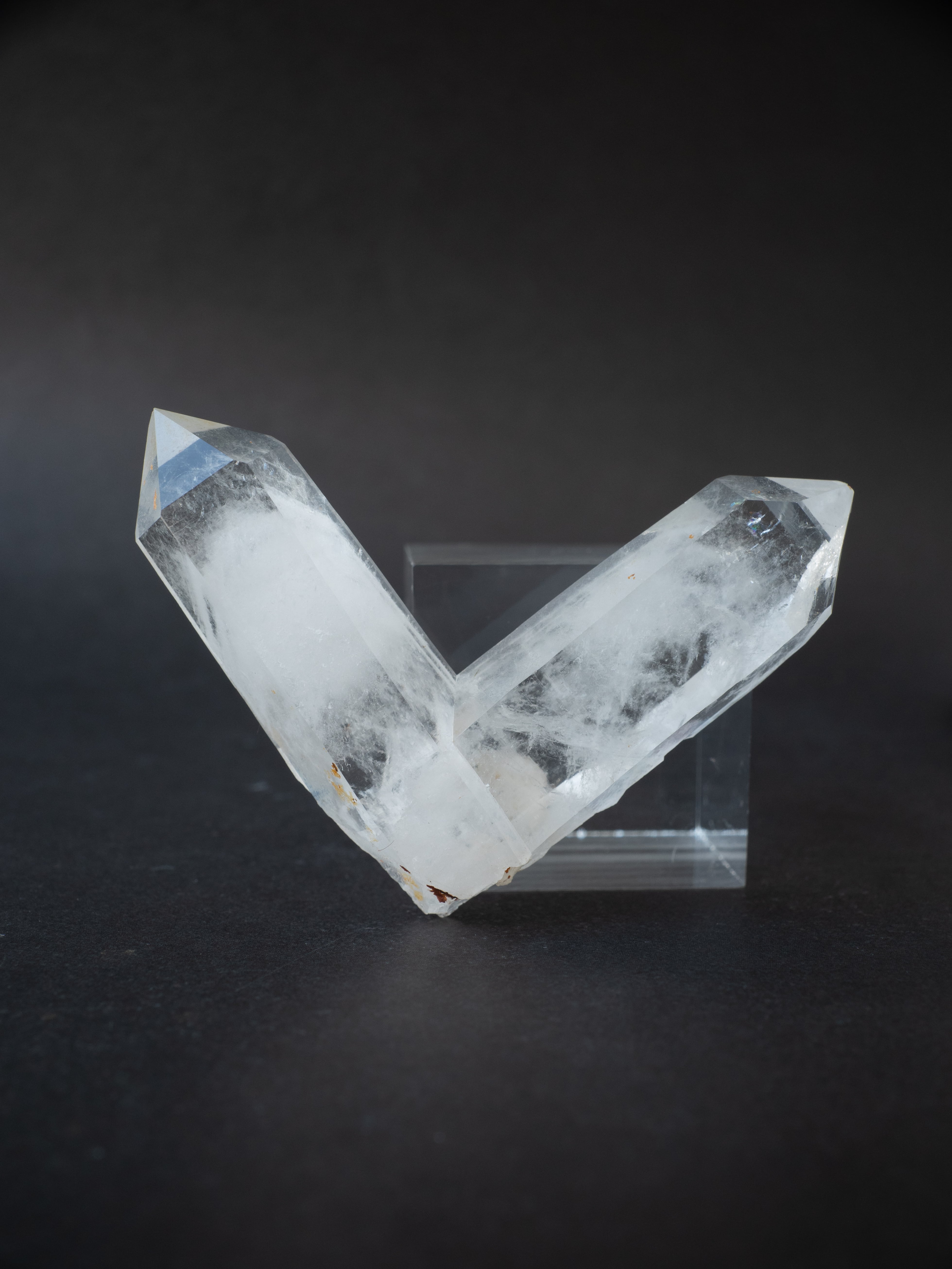 *希少 ラオスクォーツ タイムリンク ツイン 水晶 Twin Quartz | SELSHA