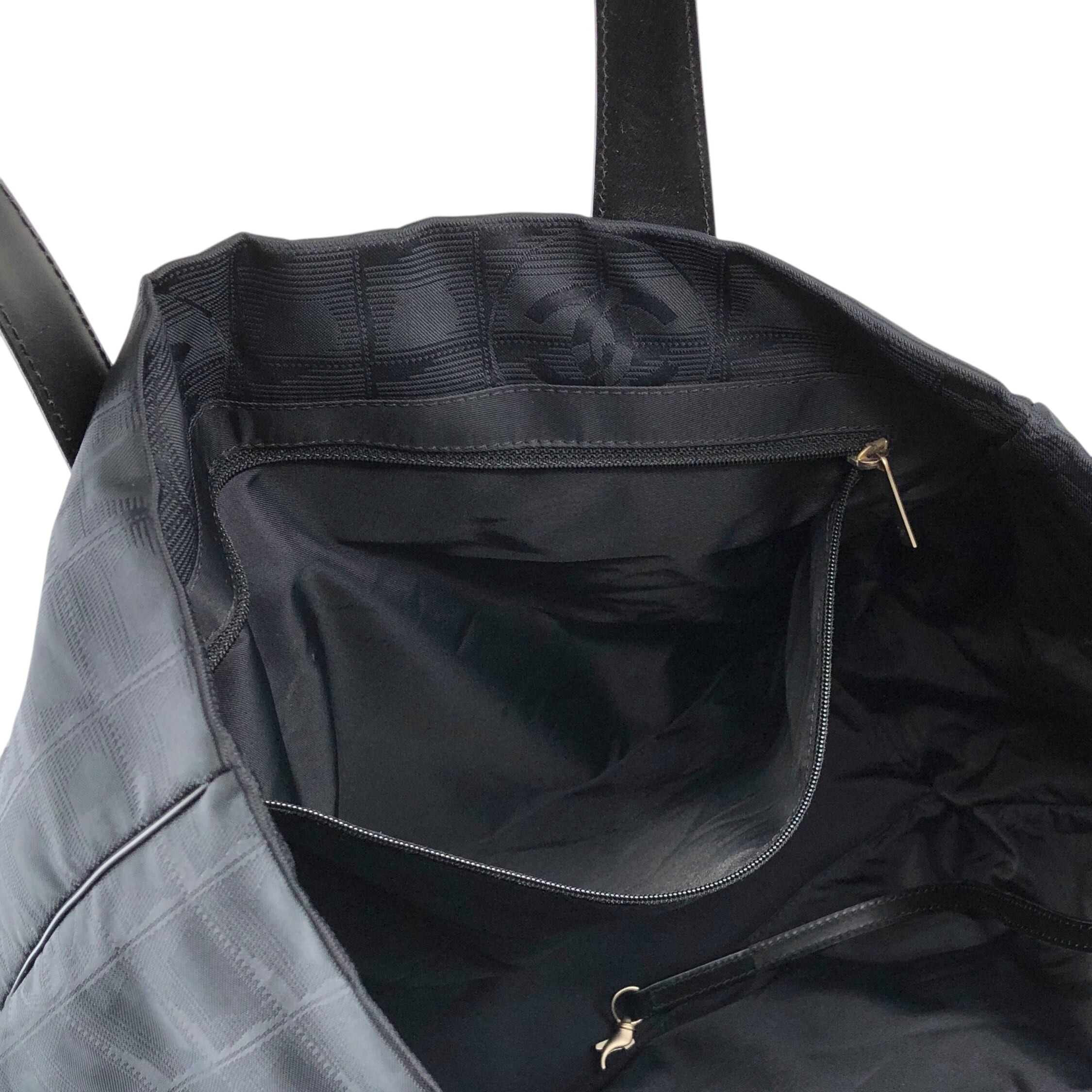 CHANEL シャネル ニュートラベルライン トートバッグ ブラック