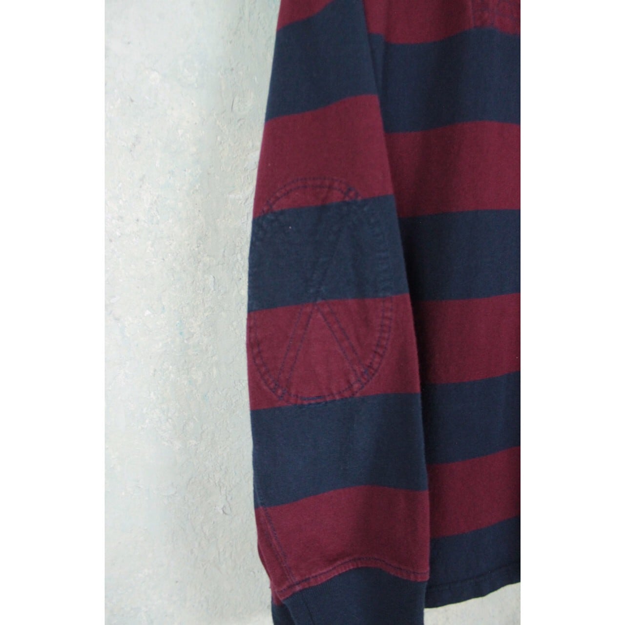 Polo by Ralph Lauren フーデッド ボーダー柄 ラガーシャツ 【FF-2885