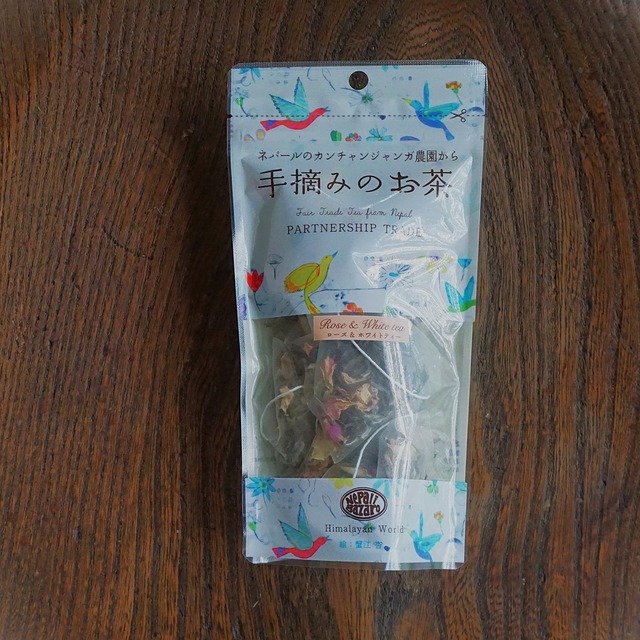 ダマスクローズ×ホワイトティー