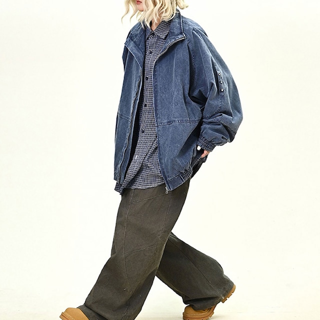 ヴィンテージウォッシュオーバージャケット 2col R01118