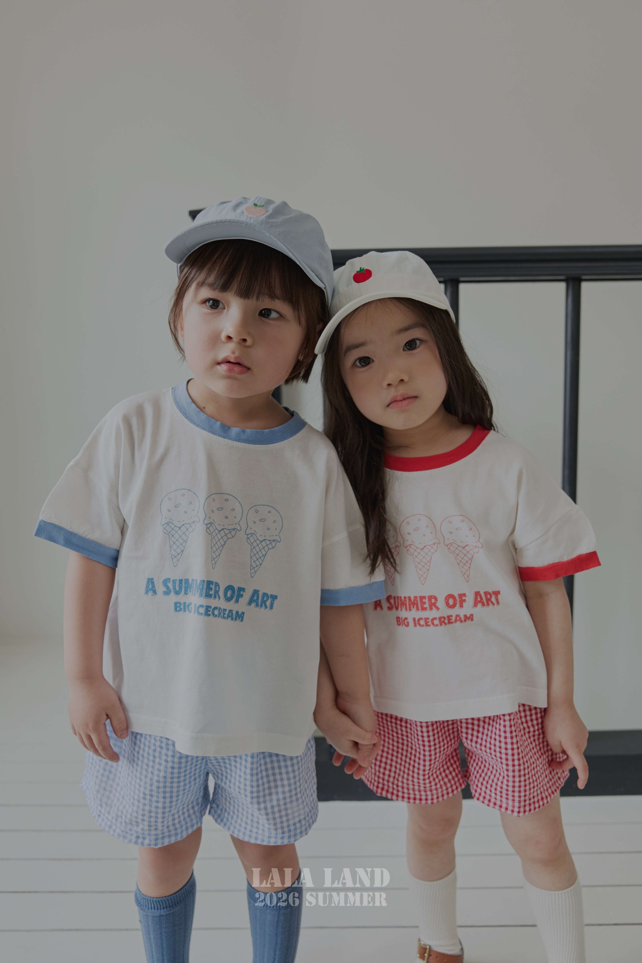 【取寄/韓国直送】LALALAND 26/SM （Kids）アイスクリームTシャツ｜夏服｜韓国子供服