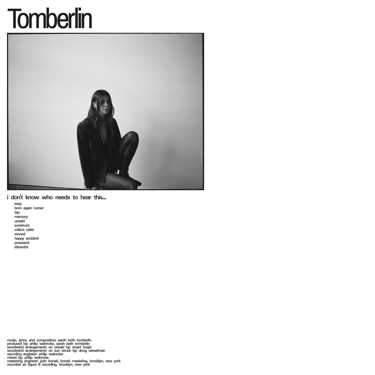 Tomberlin / i don’t know who needs to hear this...（Ltd Orange LP）