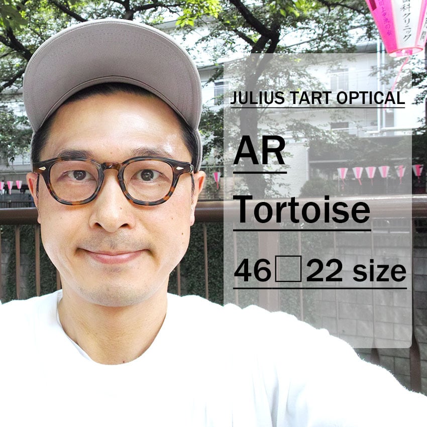 JULIUS TART OPTICAL / AR / ブリッジ 22mm / TORTOISE トータス