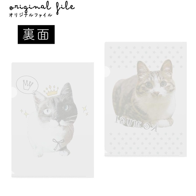 猫さん写真で作るオリジナルファイル（猫 ネコ ねこ 愛猫写真で♪）