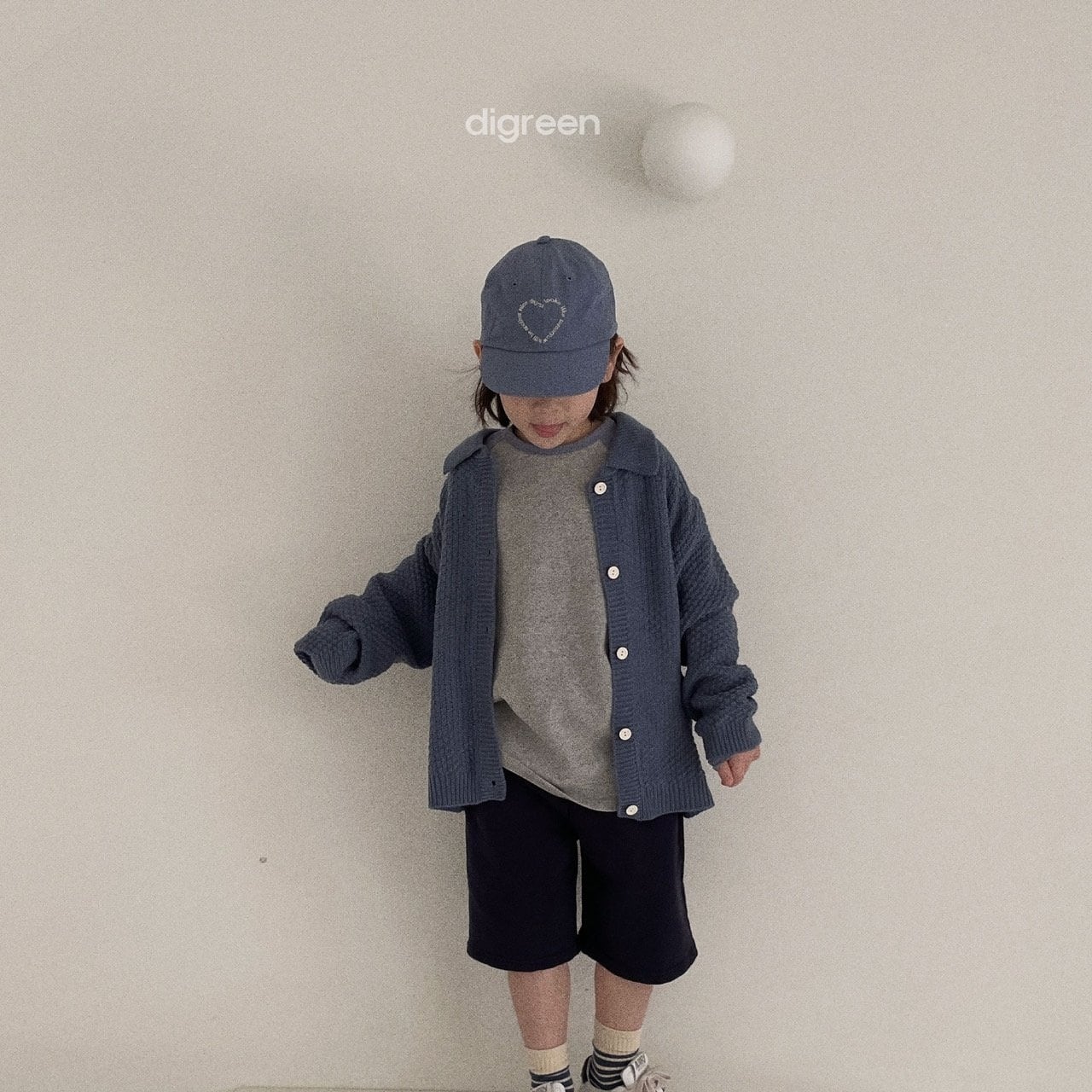 ⌇即納⌇ digreen / Mサイズ1点 brussel cardigan 韓国子供服 | mignon