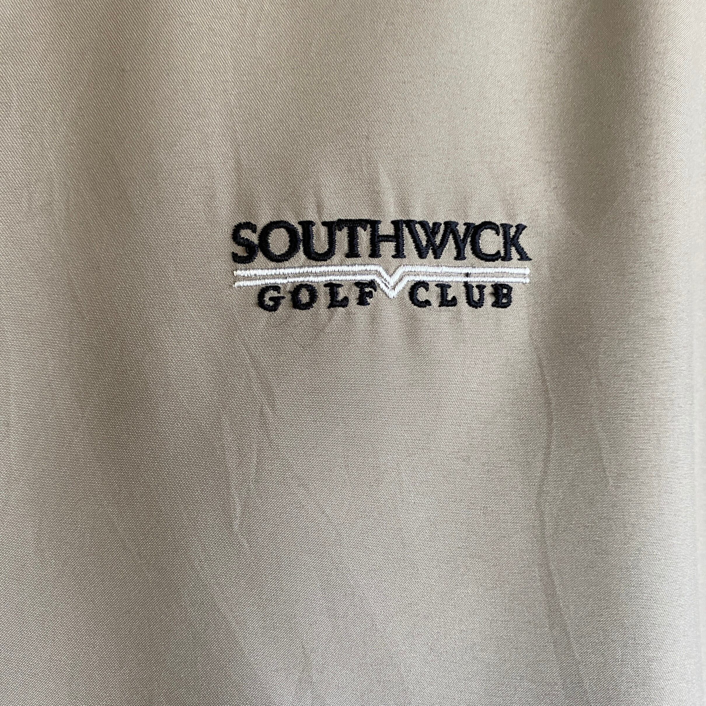 【超希少】Callaway GOLF ヴィンテージナイロンプルオーバー 刺繍ロゴ