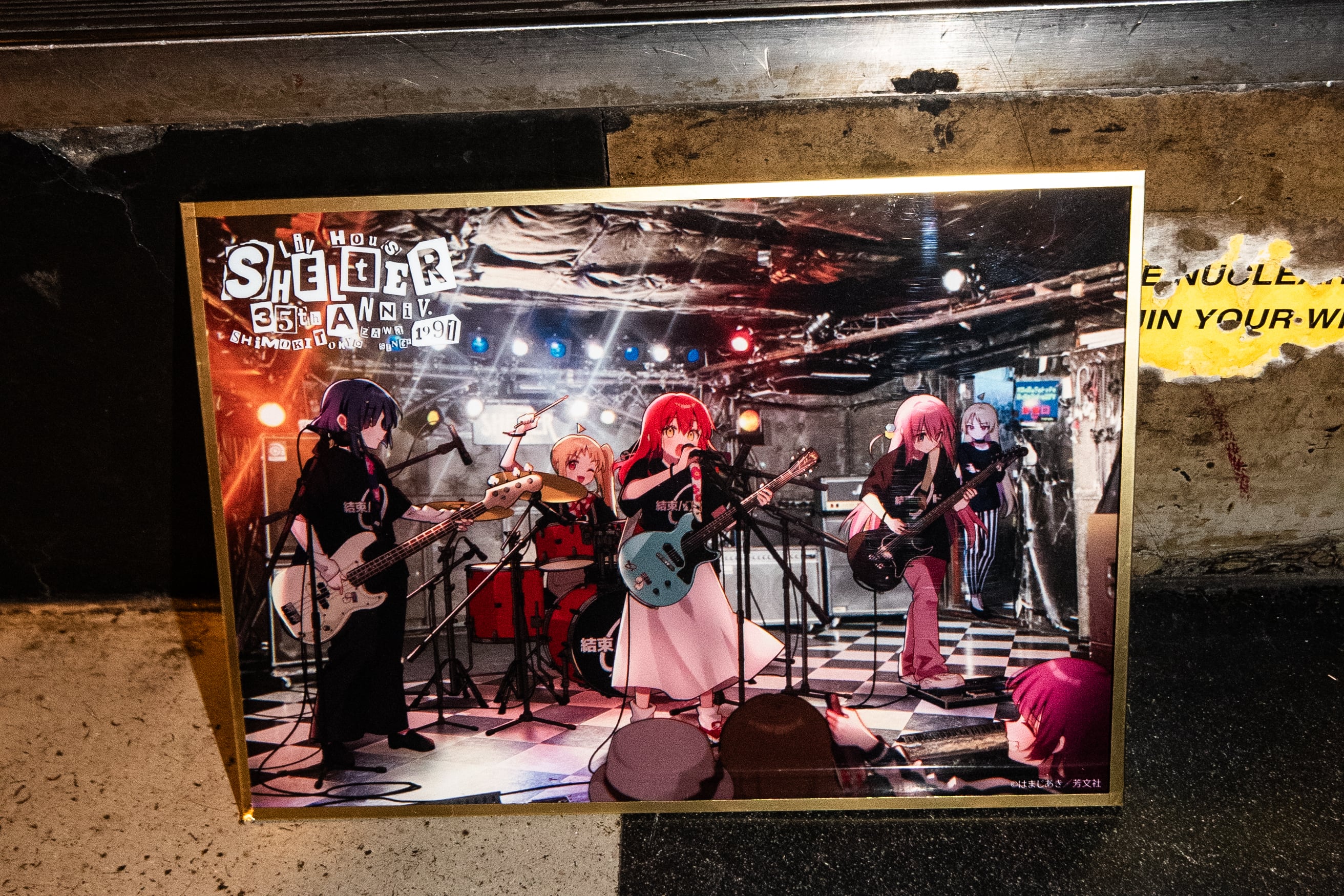 受注生産】SHELTER 35th×はまじあき描き下ろし アクリル色紙 | 下北沢