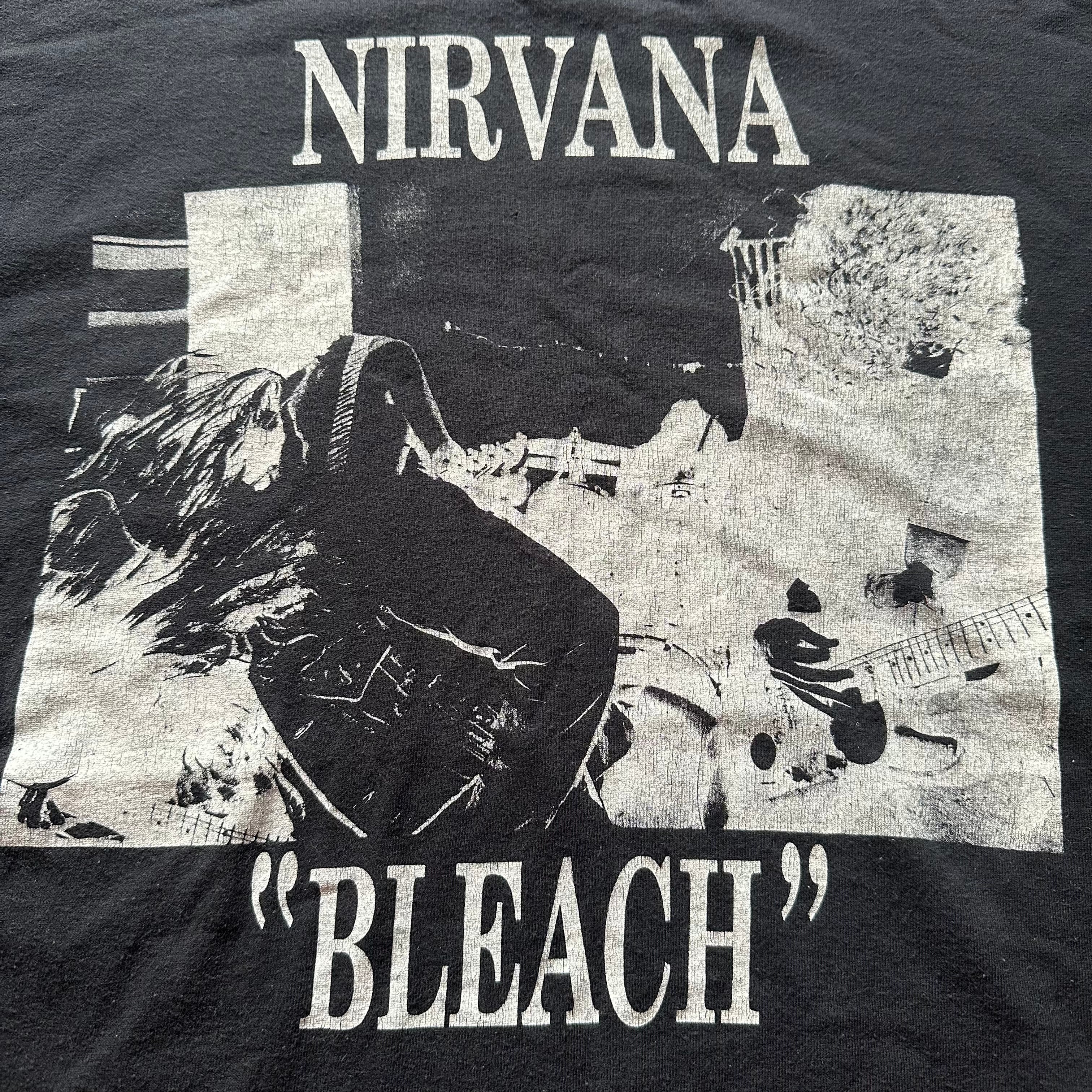 90s nirvana Euro bootleg Tシャツ　ニルヴァーナ