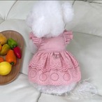 ピンクのワンピース