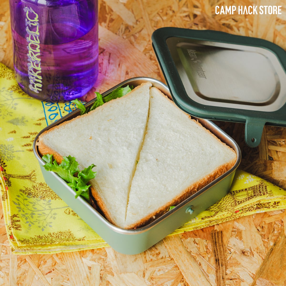 ランチボックス
すぐに遊べます！ Amazon｜Shi ZX 304ステンレス鋼スクエアランチボックスベントフード