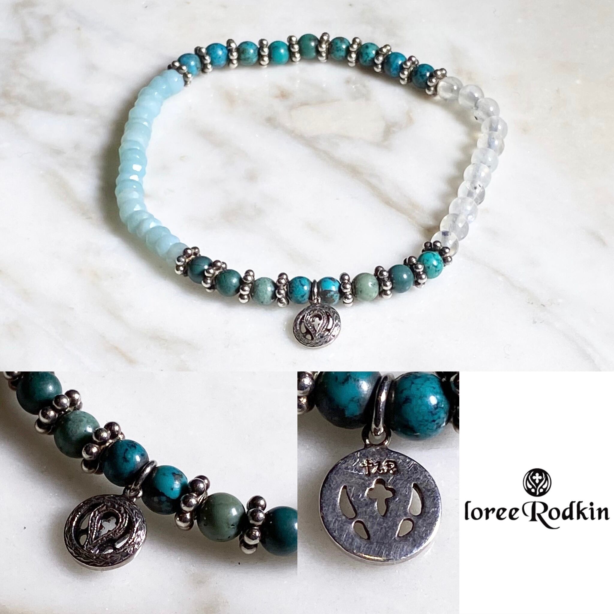 LOREE RODKIN multi-stone beads bracelet | NOIR ONLINE