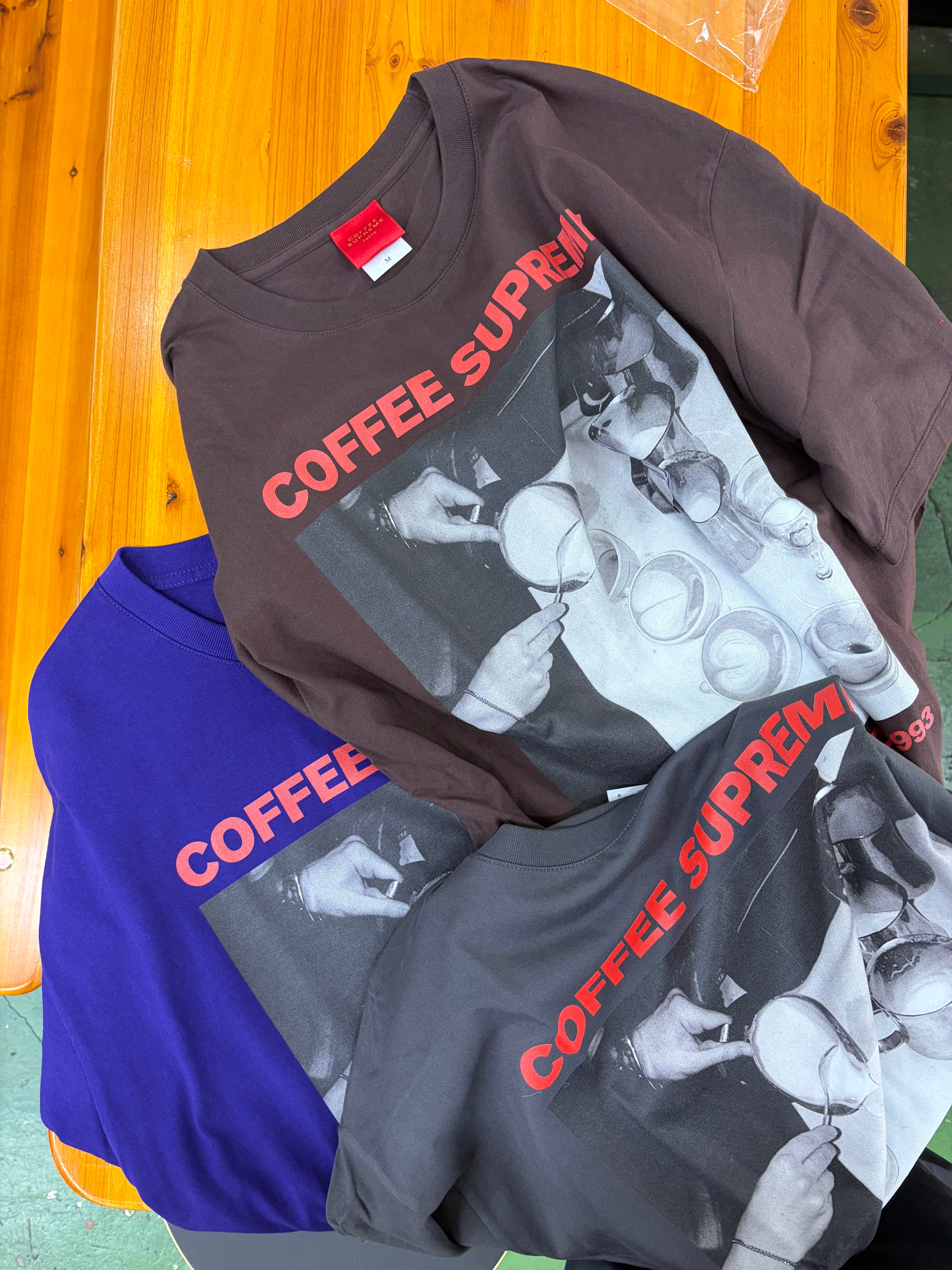 CS '93 TEAM Tシャツ グレー | Coffee Supreme Japan